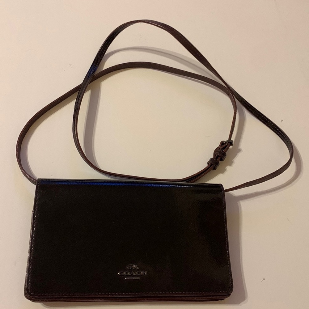 Coach crossbody clutch